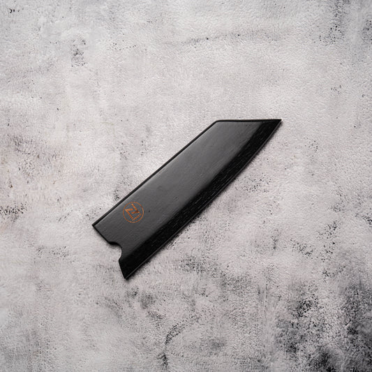 Noseto Black Walnut Magnetic Saya for 180mm Bunka