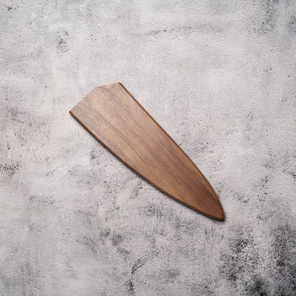 Noseto Walnut Wood Saya for 180mm Santoku Western Handle