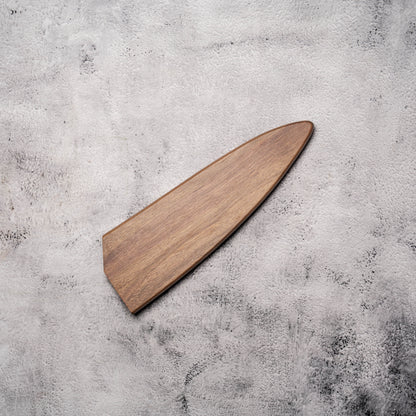 Noseto Walnut Wood Saya for 180mm Santoku Western Handle