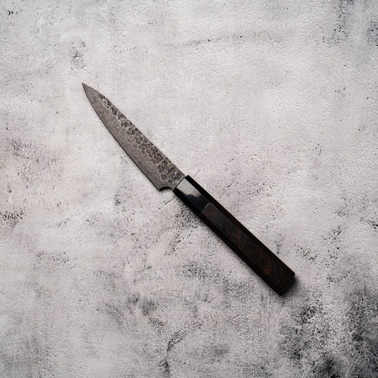 Noseto Yami Petty 135mm High Carbon Stainless Steel Ebony Octagonal Handle