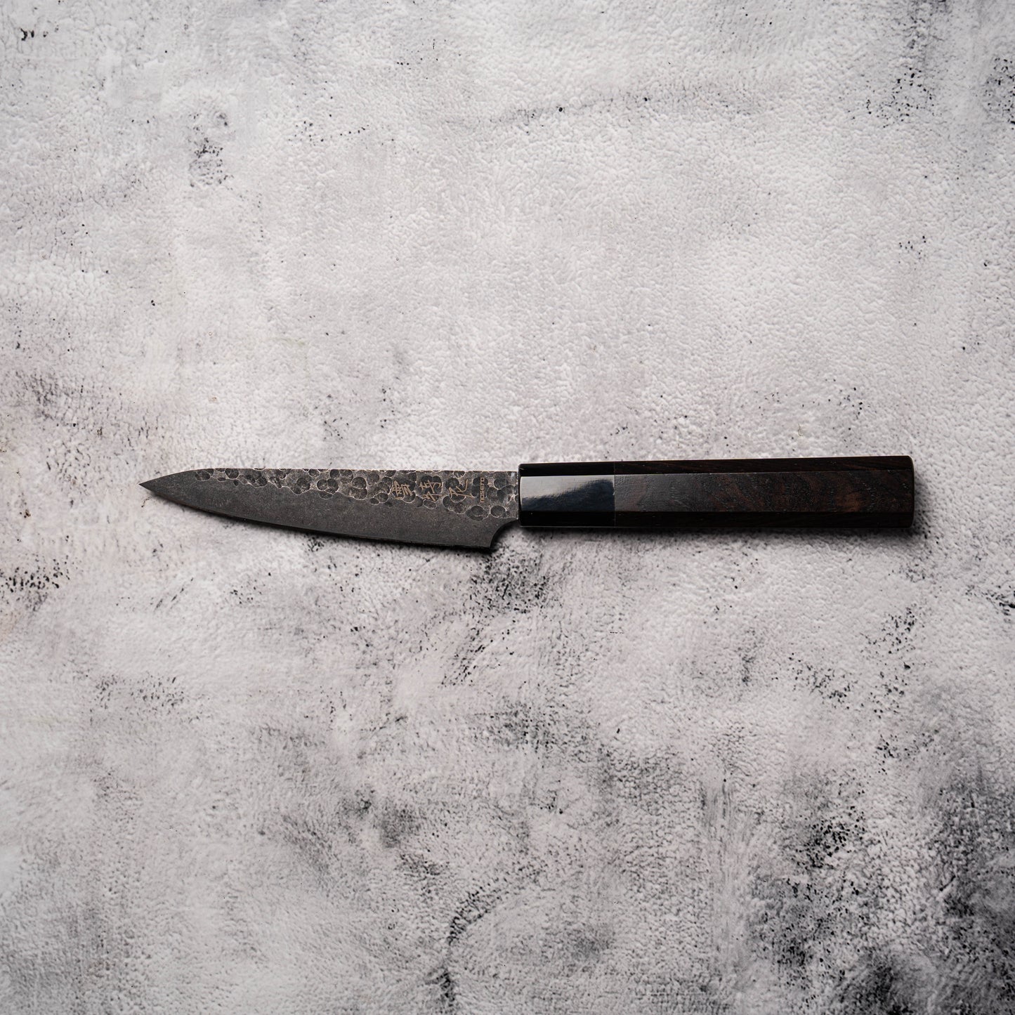 Noseto Yami Petty 135mm High Carbon Stainless Steel Ebony Octagonal Handle