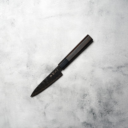Noseto GAIJIN 135mm Petty Sanmai VG-10 Ebony & Buffalo Horn Handle