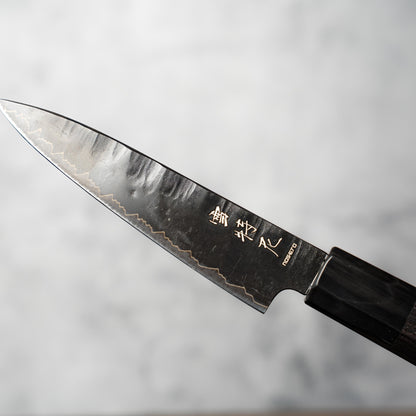 Noseto GAIJIN 135mm Petty Sanmai VG-10 Ebony & Buffalo Horn Handle