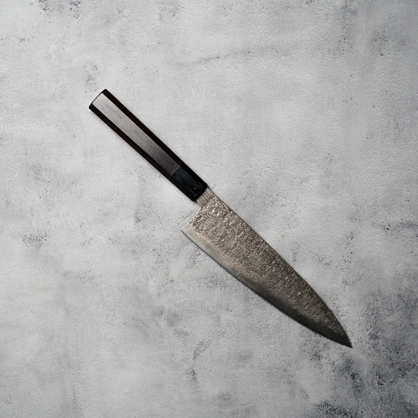 Noseto Kaze 210mm Gyuto 67-Layer VG10 Damascus Steel with Ebony & Buffalo Horn Handle