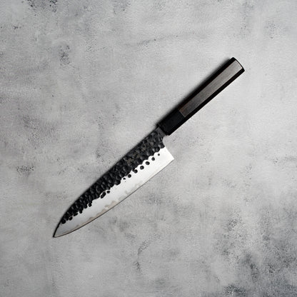 Noseto Kurai Gyuto 210mm Sanmai AUS-10 High Carbon Steel with Ebony & Buffalo Horn Handle
