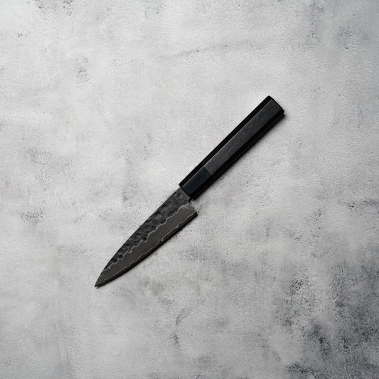 Noseto Kurai Petty 135mm Sanmai AUS-10 High Carbon Steel with Ebony & Buffalo Horn Handle