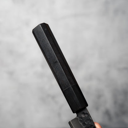 Noseto Kurai Petty 135mm Sanmai AUS-10 High Carbon Steel with Ebony & Buffalo Horn Handle