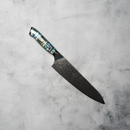 Noseto Abalone Gyuto 210mm VG-10 Resin Western Handle