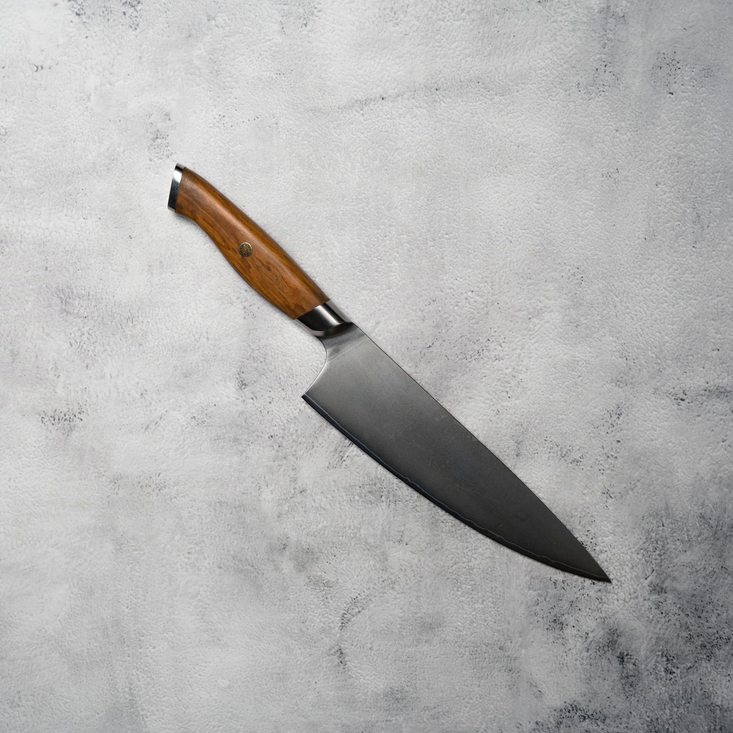 Noseto 3-Layer Cladding AUS-10 Gyuto 210mm Olive Wood Handle