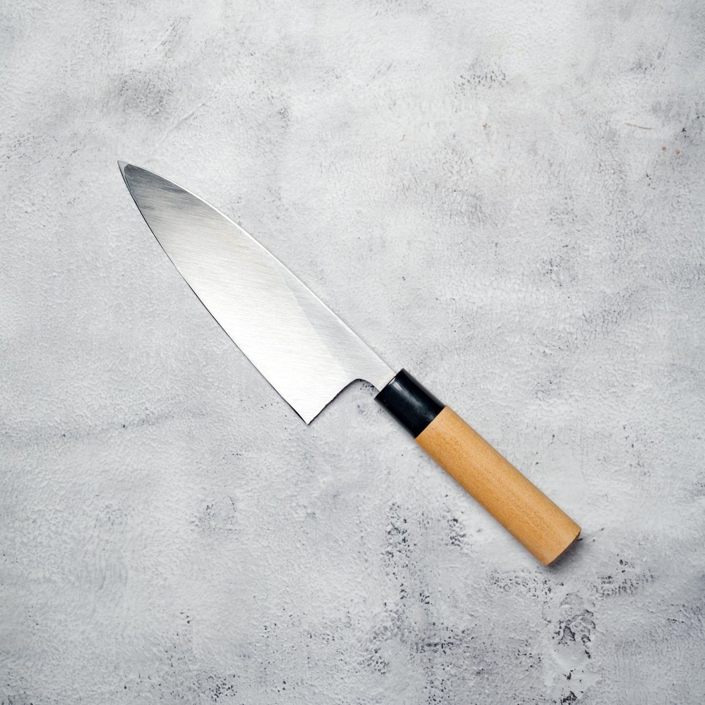 Sakai Takayuki Kasumitogi White Steel Deba 165mm Japanese Knife Magnolia Handle