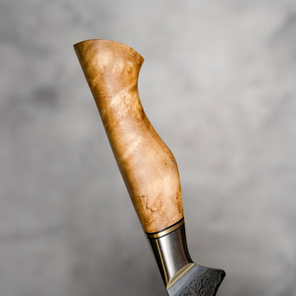 Boning Amatsubu Boning 165mm VG-10 67 Layers Damascus Steel with Figured Sycamore Wood Handle