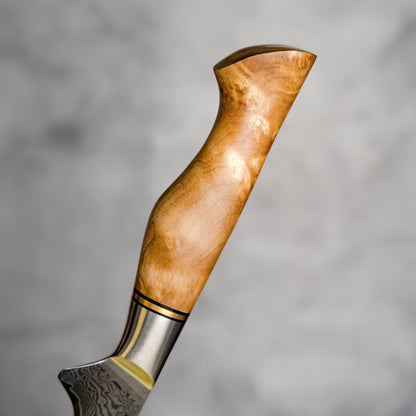 Boning Amatsubu Boning 165mm VG-10 67 Layers Damascus Steel with Figured Sycamore Wood Handle