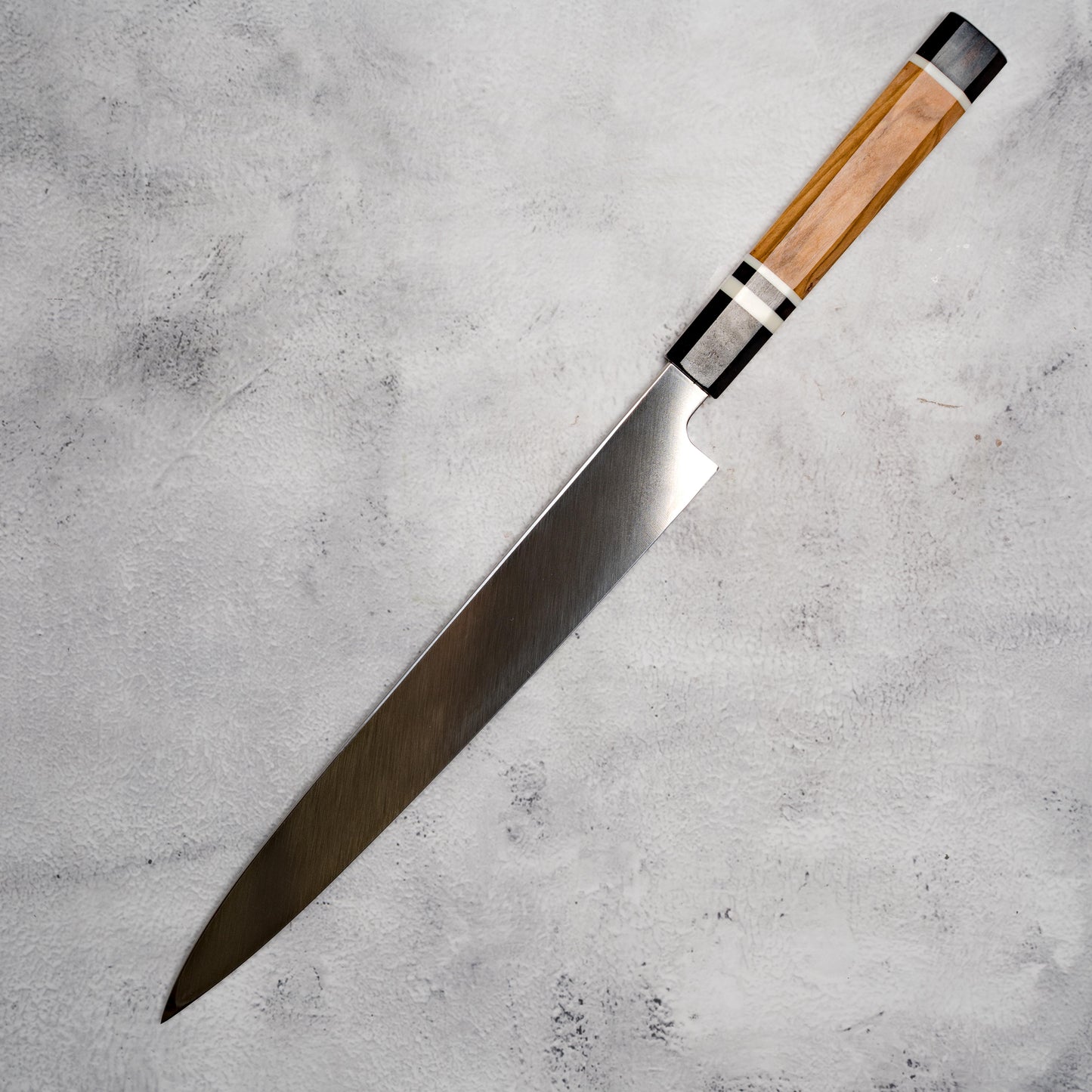 Noseto Ryusei Yanagiba Sashimi Knife 270mm with Ebony Olive Wood Handle