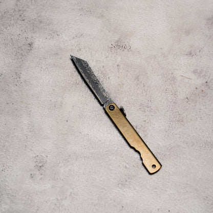Higonokami Folding Knife VG10 Damascus Steel Traditional Japanese Mini Pocket Knife