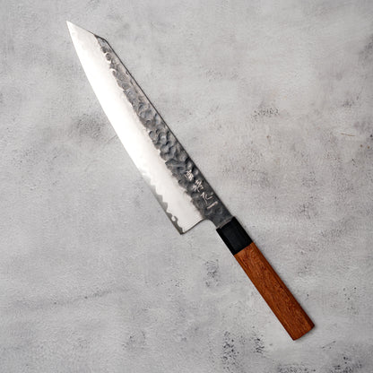 Noseto Neno 240mm Gyuto 3 Layers Carbon Steel with Red Wood Buffalo Horn