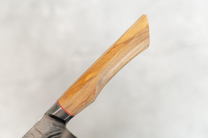 Noseto Modern Gyuto AUS10 73 layers 210mm Damascus Pakka Wood Handle
