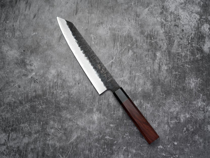 Noseto Neno 210mm Kiritsuke 3 Layers Carbon Steel with Red Wood+Buffalo Horn