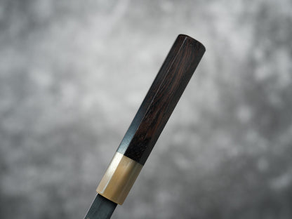 Noseto Fuka 240 mm Sujihiki Sakimaru Manche en ébène et buffle