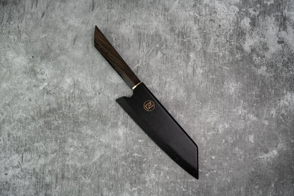 Couteau à lame fixe Noseto Bunka 180 mm 67 couches Damas VG10 avec manche en bois de ciricote