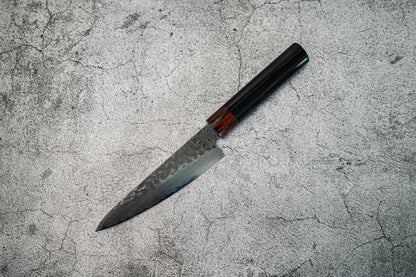 Petit couteau japonais Santoku Iseya VG10 Damas 135 mm