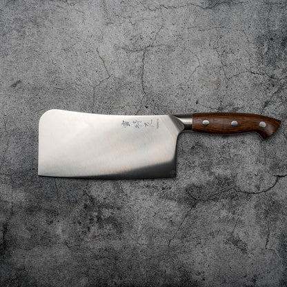 Noseto Aka Bone Chopper 180mm German Knife With Red Wood Handle