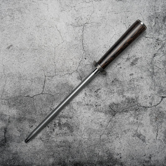 Tige d'affûtage diamantée Noseto Kihon 230 mm avec bois Pakka