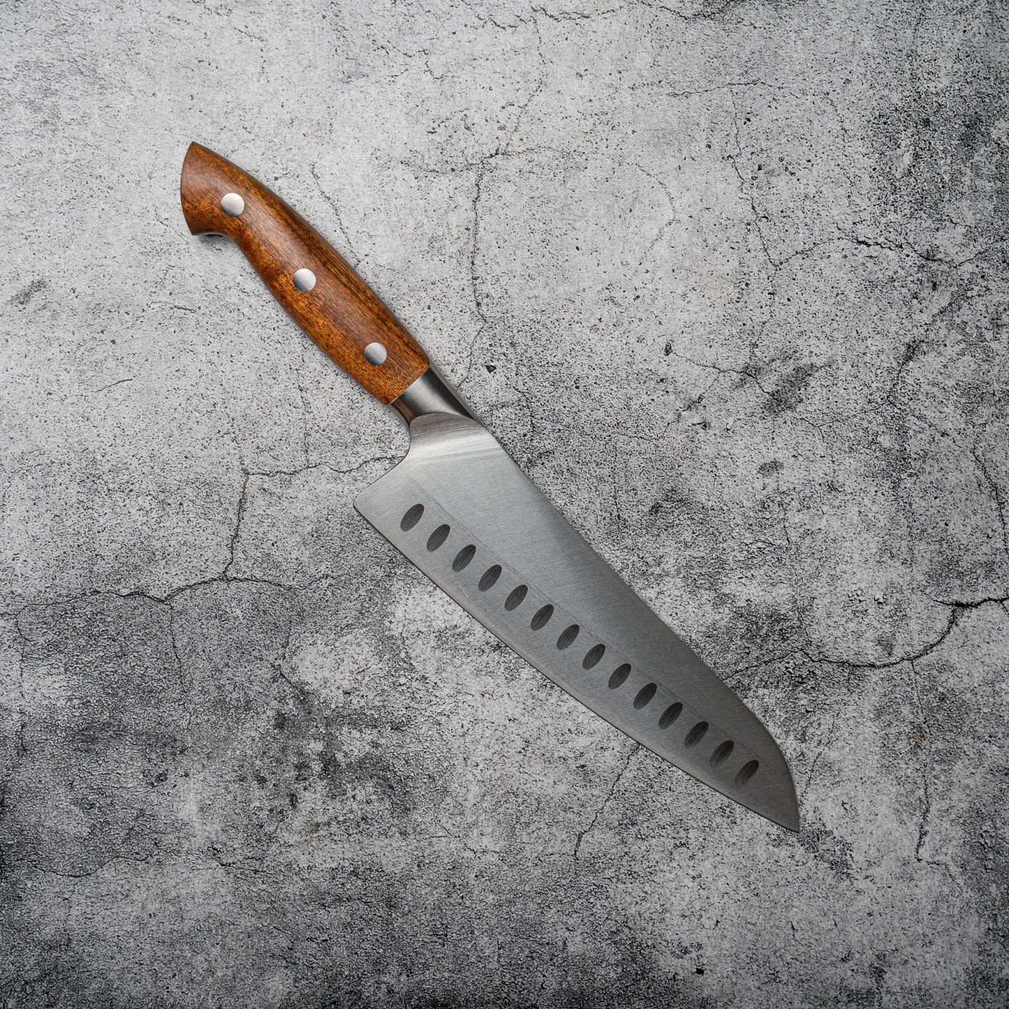 Noseto Aka Gyuto 210mm German Knife With Red Wood Handle