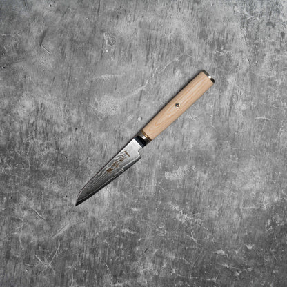 Noseto 100mm Paring knife Pakkawood Handle Full Tang Bolster