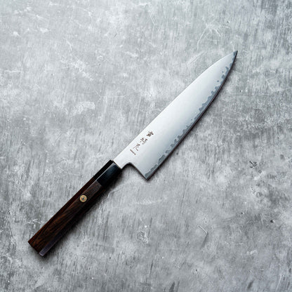 Noseto HAP-40 Gyuto 210 mm 3 couches en acier composite avec manche en ébène