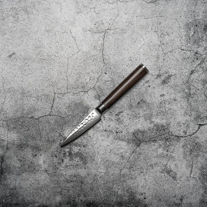 Noseto Kihon Paring 90mm vg10 67 layers Damascus with Pakka Wood