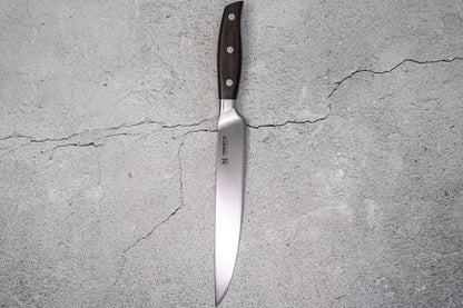 NOSETO German Slicing 210mm Stainless Steel High Quality Red Sandal Wood Handle