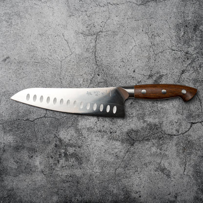 Noseto Aka Gyuto 210mm German Knife With Red Wood Handle