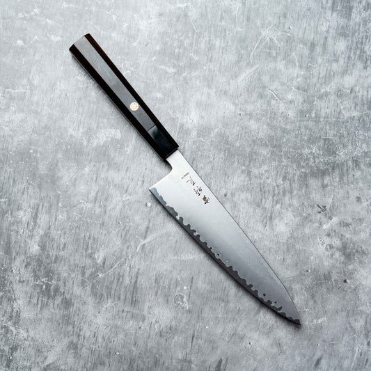 Noseto HAP-40 Gyuto 210 mm 3 couches en acier composite avec manche en ébène