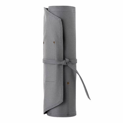 Rouleau de couteaux de chef en toile à 8 emplacements
