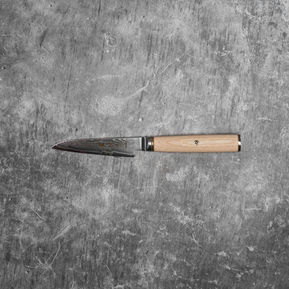 Noseto 100mm Paring knife Pakkawood Handle Full Tang Bolster