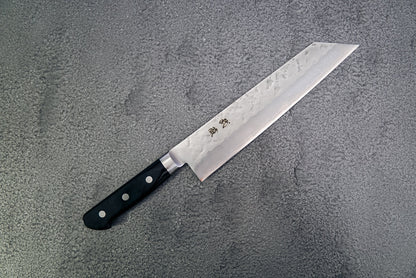 KIRITSUKE BUNKA SILVER STEEL #3 NASHIJI WESTERN HANDLE 210MM