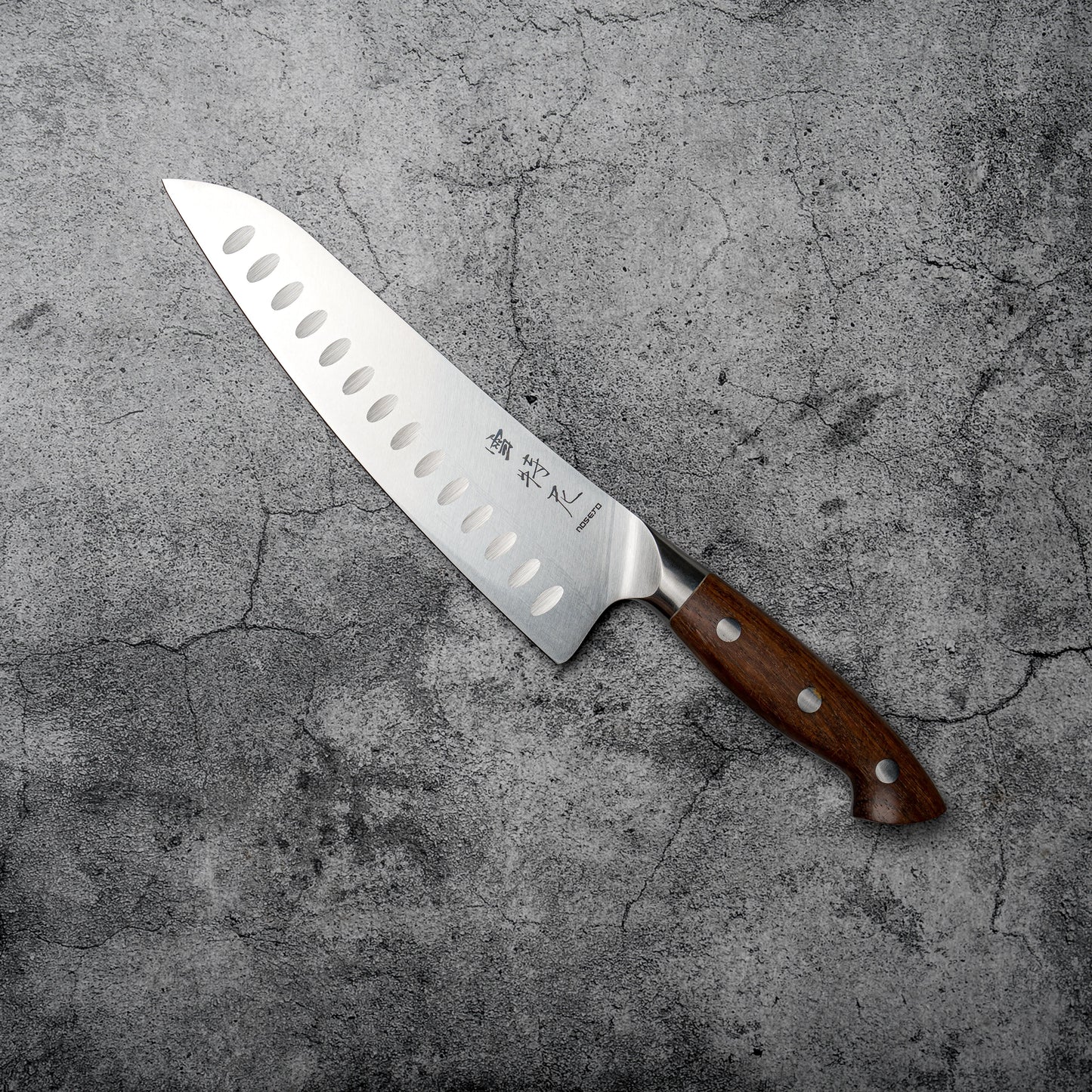 Noseto Aka Gyuto 210mm German Knife With Red Wood Handle