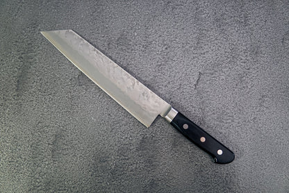 KIRITSUKE BUNKA SILVER STEEL #3 NASHIJI WESTERN HANDLE 210MM