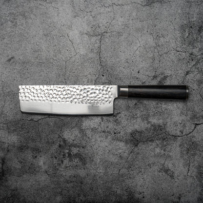 Noseto Kihon Nakiri 165 mm vg10 67 couches Damas avec bois Pakka